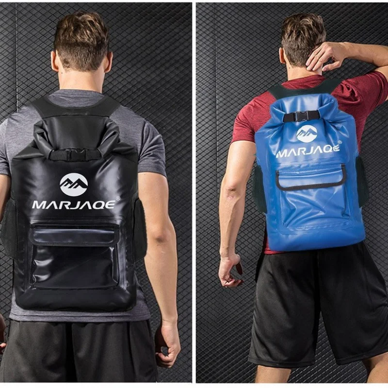 

B1502 уличный водонепроницаемый рюкзак для речного треккинга, рафтингового ведра, камуфляжная сухая сумка большой вместимости для кемпинга, пешего туризма, плавания