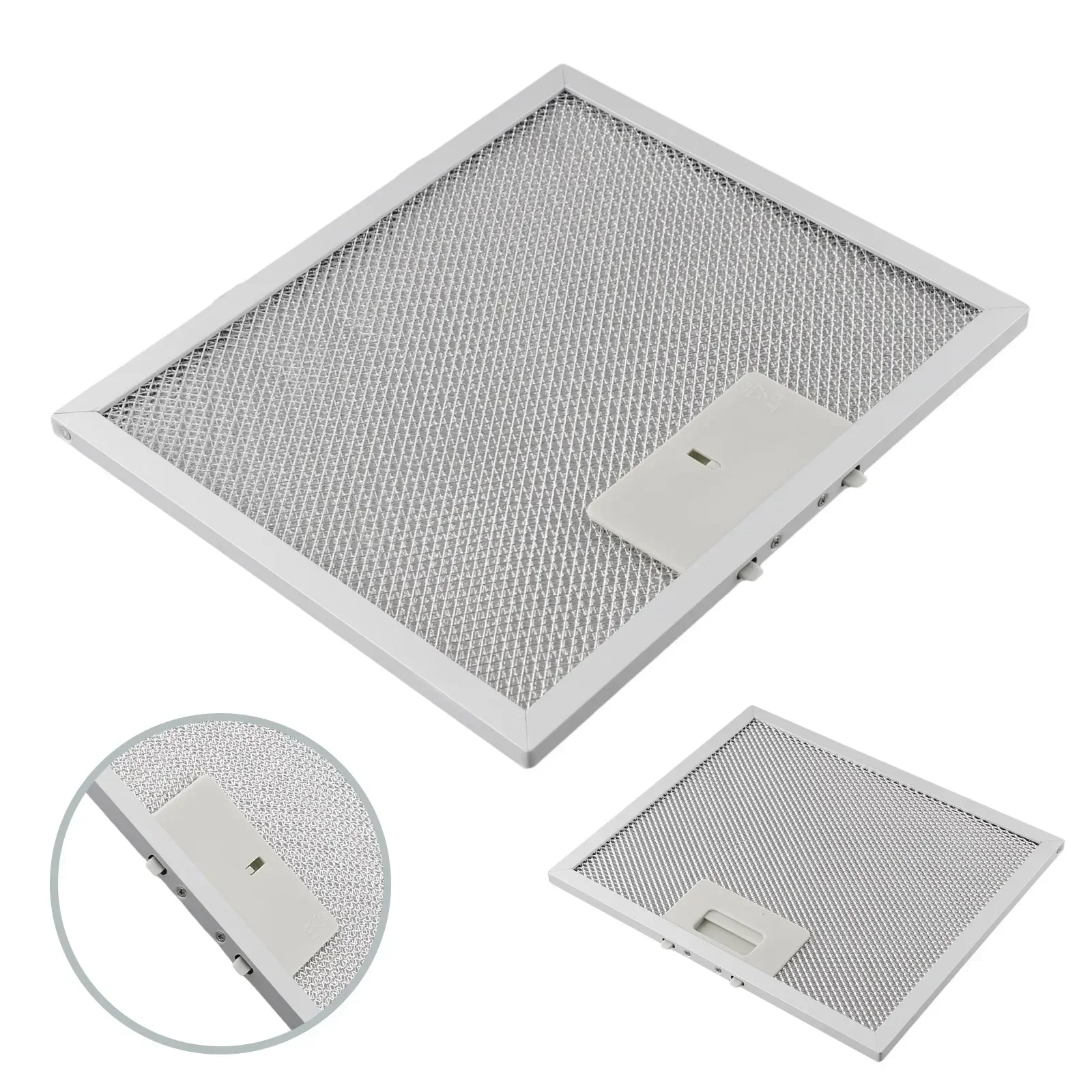Metal Mesh Extractor Vent Filter for Range Hoods 5 Layer Grease Filtration Easy to Replace Compatible with Most Brands
