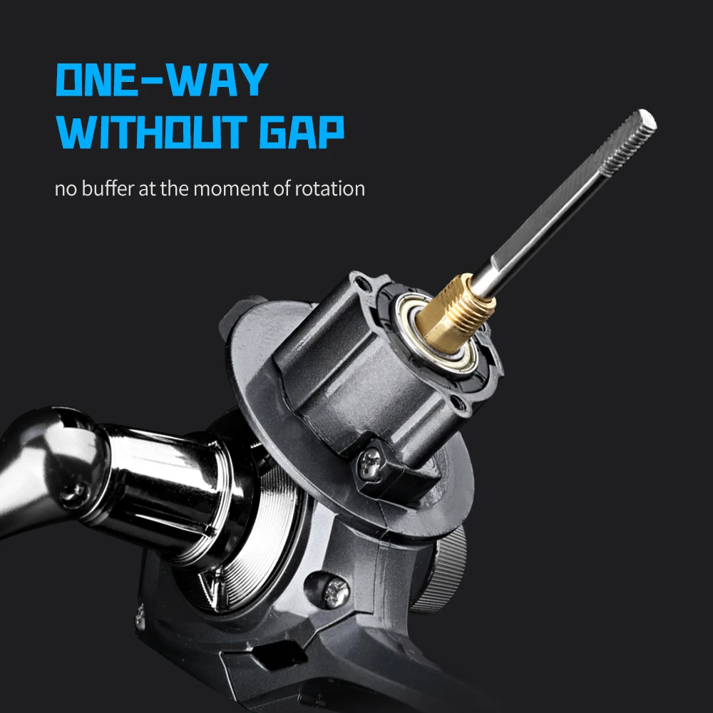 DEUKIO Spinning Fishing Reel Ultralight Max Drag 15kg Surfcasting Spinning Reel with Bait Feeder Saltwater Jigging Reels