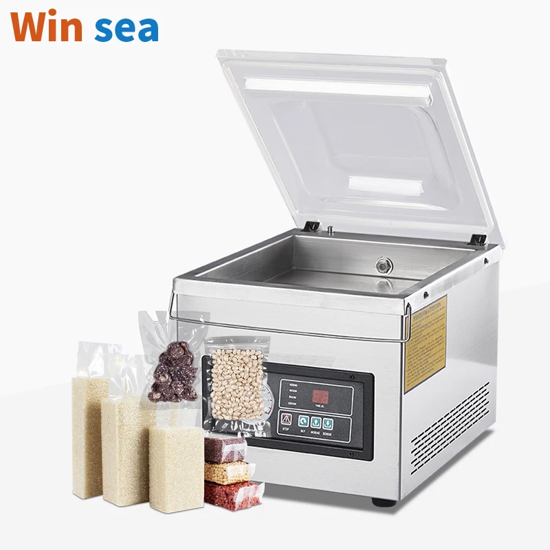 Innovative Thermal Sealing Food Vacuum Sealer Electric Multi-Tasking Packing Machine for Foil and Film for Textiles and Foods