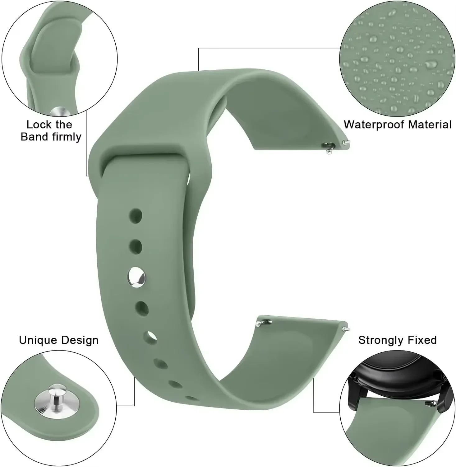 Soft Silicone Strap For Redmi Watch 5 Active Comfortable Correa For Redmi Watch 5 Lite/5 Active Bracelet Band belt For 22mm 20mm