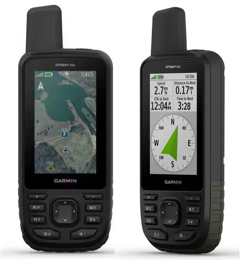 Garmin-Conjunto portátil GPS ao ar livre, cartão de mapa e suporte de bordo, bateria recarregável, filme para telefone e Cal, Jiaming 66S, 32G,