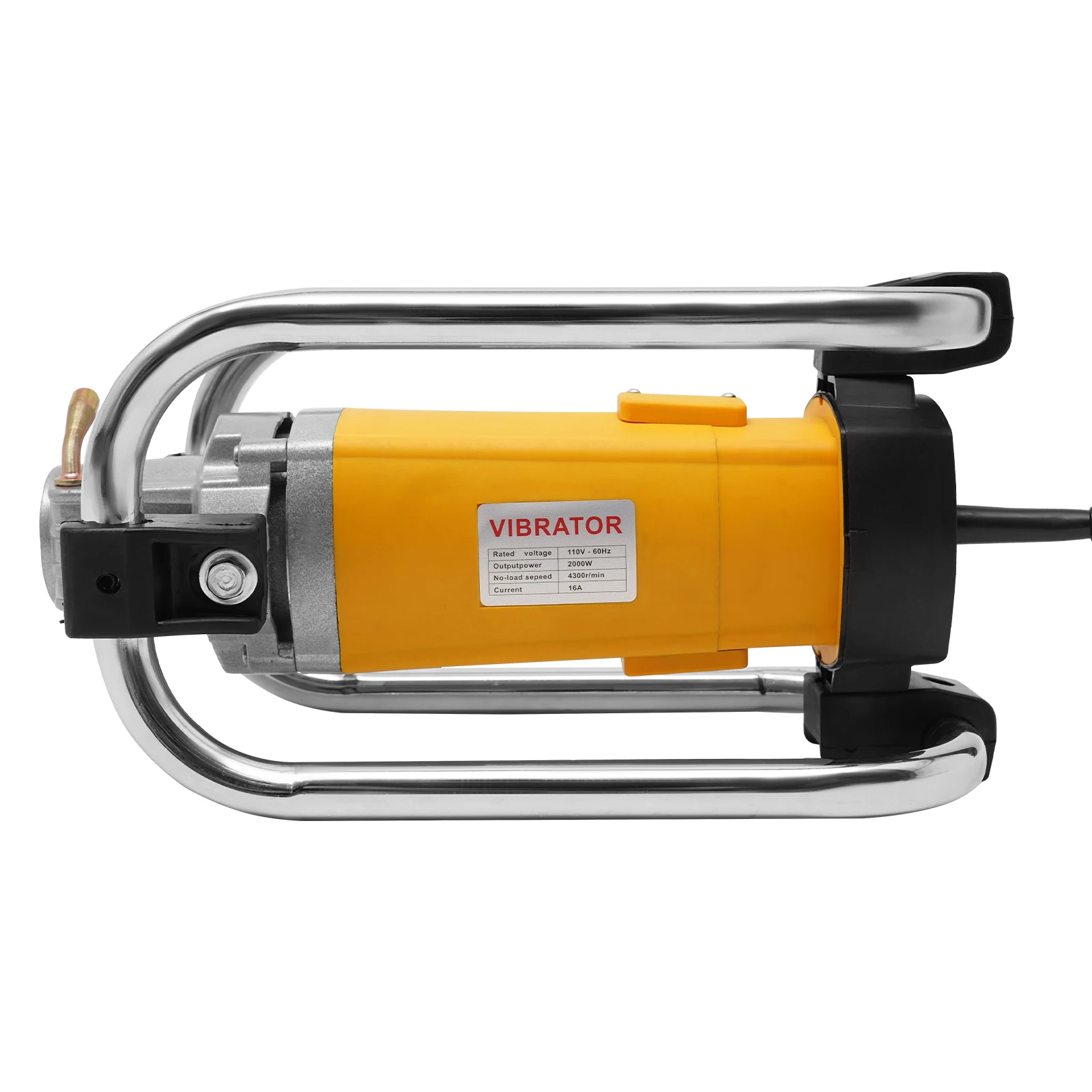 هزاز خرسانة كهربائي 2000 واط مع عمود اهتزاز 4 متر/13.12 قدم |   أداة تهتز الخرسانة المحمولة