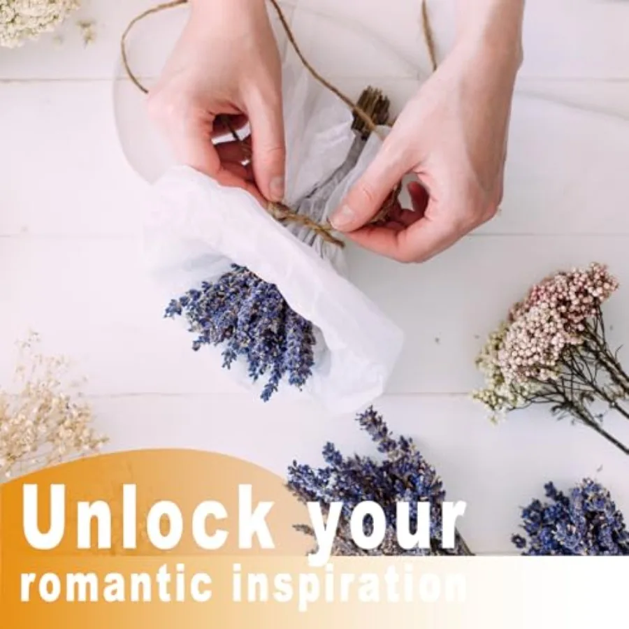 130 قطعة لتقوم بها بنفسك مجموعة الزهور المجففة الطبيعية المختلطة الزهور المحفوظة السائبة مع نفس الطفل الورود المجففة سيقان الأوكالبتوس صغيرة اليدوية