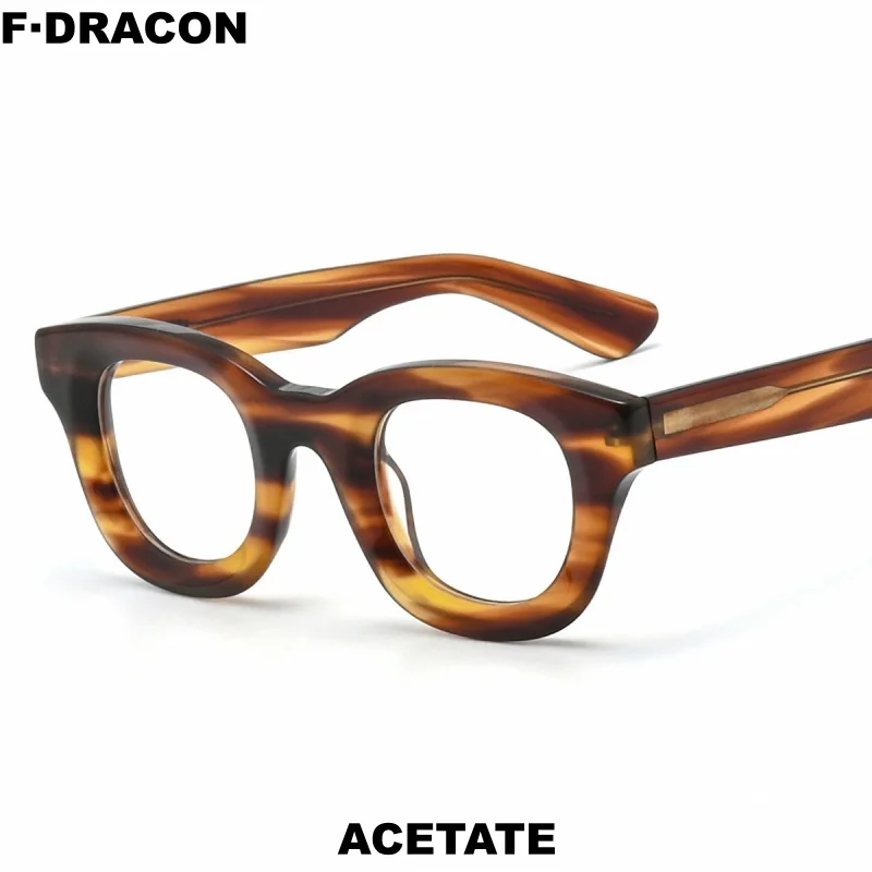 New Sheet Metal Eyeglass Frame Retro Oval Men's And Women's Eyeglass Frame High-quality Light Luxury Eyeglass Frame 29062