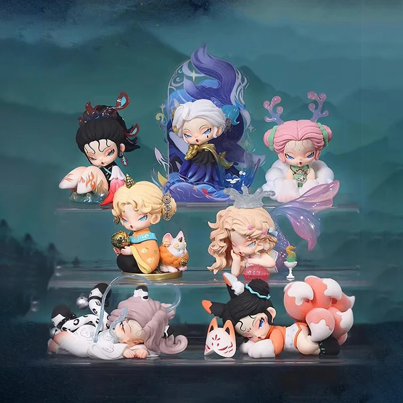 

100% оригинальные Dodosugar Nami3 3-го поколения, плавающие горные и морские трендовые украшения, милые игрушки и подарки, слепая коробка для игры в прилив