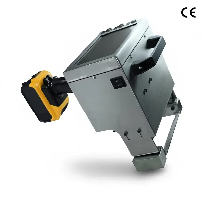90*30mm Battery Powered Electric Portable Dot Peen Marking Machine for Metal Parts Steel VIN Serial Number Logo Marking