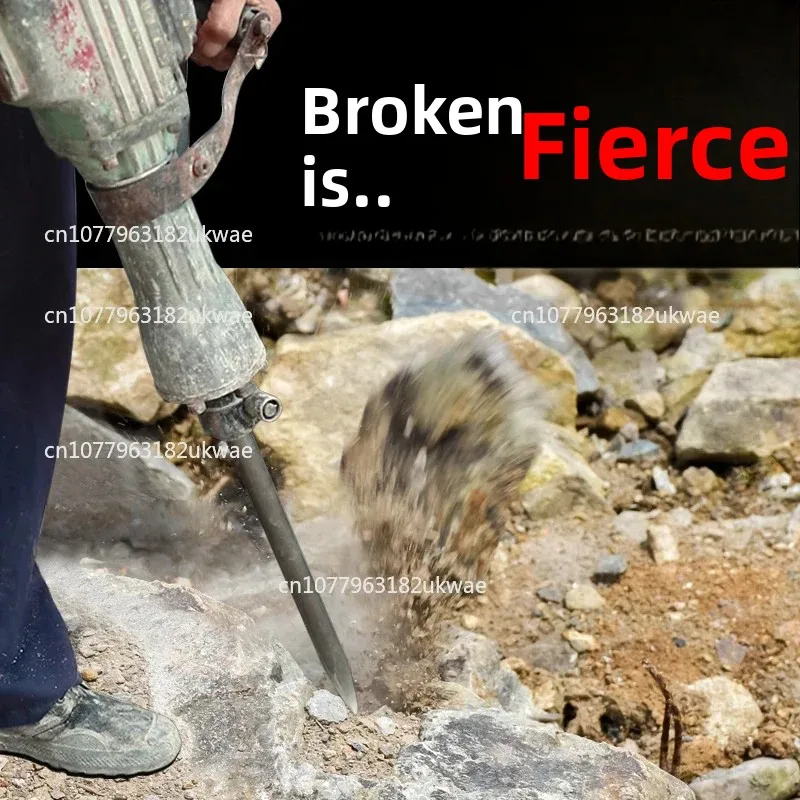 Impact Drill Bit Alloy Electric Pick 65A Flat Chisel Chisel Pointed Flat Brazing Hexagonal Electric Hammer Duty Large Extension