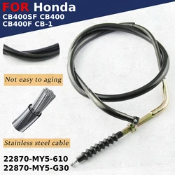 Motorcycle Clutch Cable Pull Brake Line For Honda CB250 JADE250 CB400F CB-1 CB400SF CB400 CB 400SF 400 250 400F    22870-KAF-000