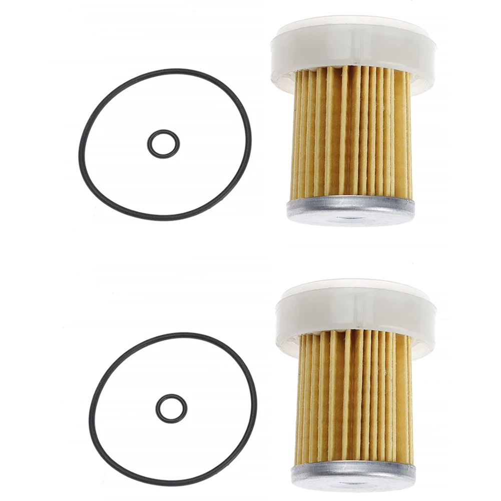 Long Lasting Performance 2Pcs Fuel Filter with O Ring for Kubota B Series, M Series, RTV Series Keep Your Engine Running Strong