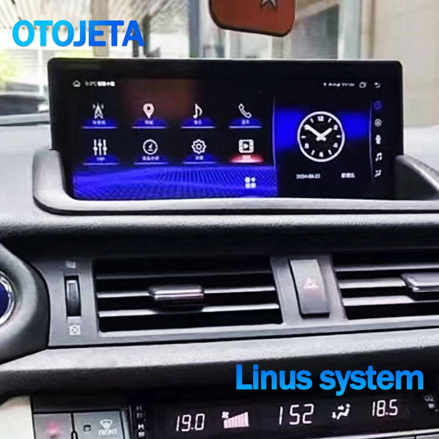10.25inch Player Screen For Lexus CT200 CT200H 2011-2019 Linux Car Radio Multimedia Video Wireless CarPlay Android Auto GPS Navi