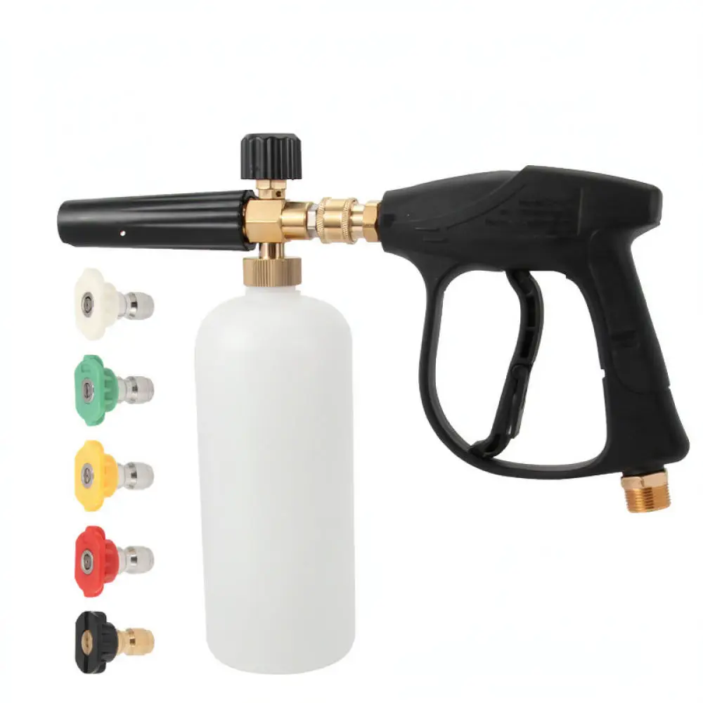 High Pressure Washer Short Spray Applicator With Multi Function Tips Compact Design Power Cleaning Tool For Car Detailing