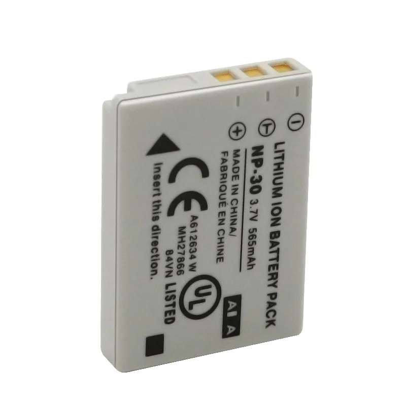 565mAh เหมาะสำหรับกล้องดิจิตอล Pentax Fujifilm FinePix XP44 XP33 XP140 XP120 JV200 JX680 Z90 ใช้แบตเตอรี่ FNP-30