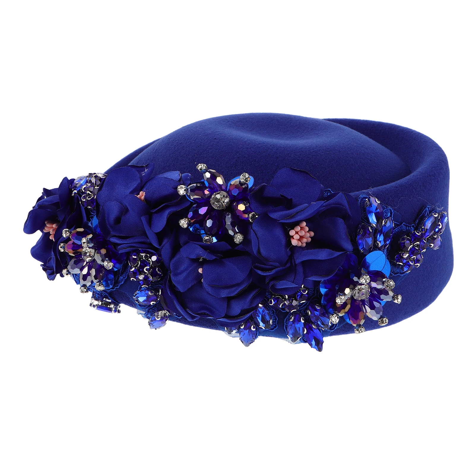 

Vintage Beret Lady French Hats for Women Fashionable Ladies Flat Brim Cloth Berets Women's