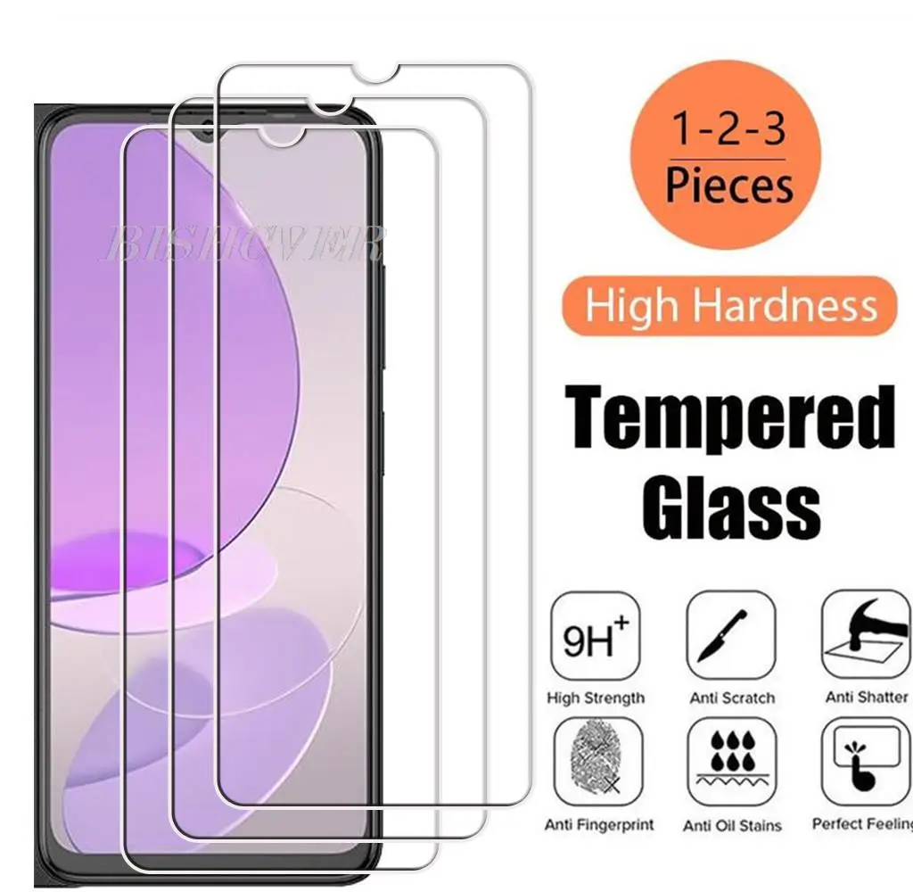 

Tempered Glass For Itel S23 4G S 23 ItelS23 S665L 6.6" 2023 Itel S23 Screen Protective Protector Phone Cover Film