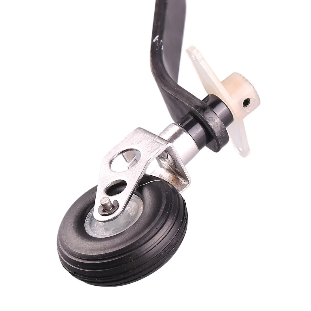 Ensemble de roue arrière en Fiber de carbone 26CC-100CC, pour avion RC à gaz FPV, train d'atterrissage Durable