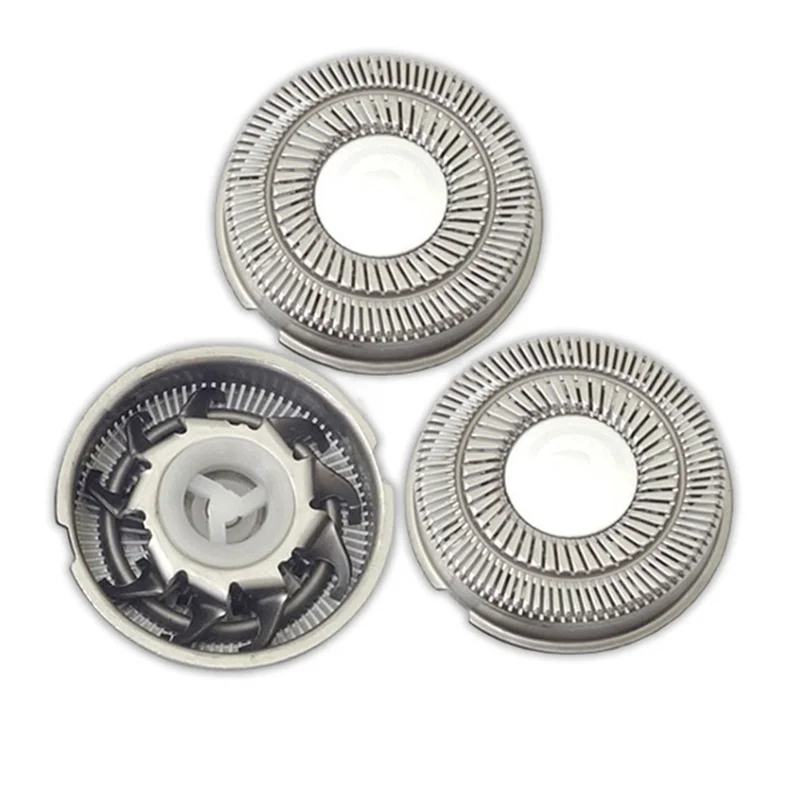 9 ชิ้นมีดโกนหนวดไฟฟ้าสําหรับ Flyco มีดโกน FR6 เครื่องโกนหนวดหัวอุปกรณ์เสริมแหวนคู่ Blade_A66K