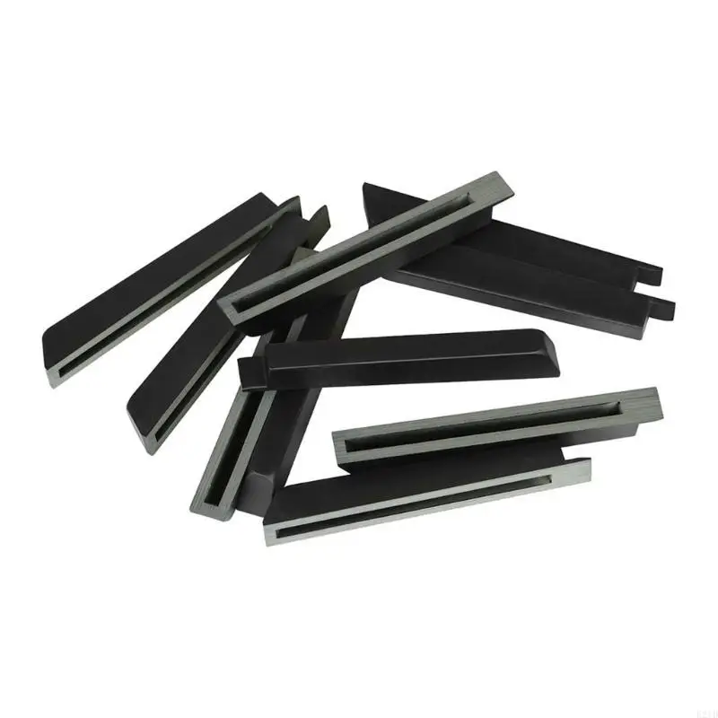 10Pcs Keyboard Top Piano Plastic Black Keys Piano Keytops Replacement Keys