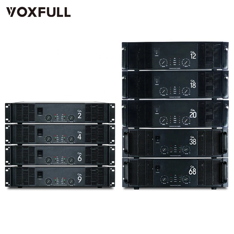 CA Series Professional 10000 Watt 2 Channel m Audio High Power Amplifier for Disco Outdoor Concerts