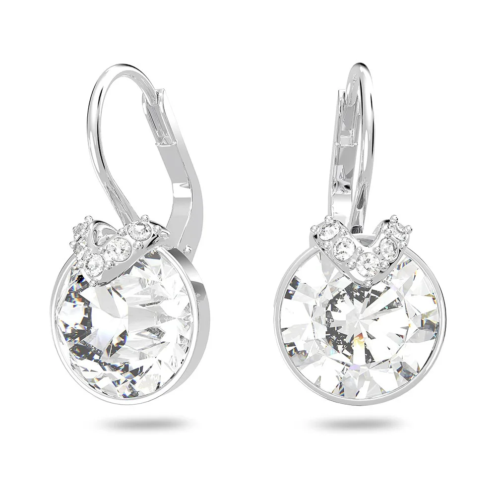 V Shapes Earring Bella V Drop Earrings Large Crystal Drop Crystal Stud Earring for Women Wedding Jewelry Party Gift