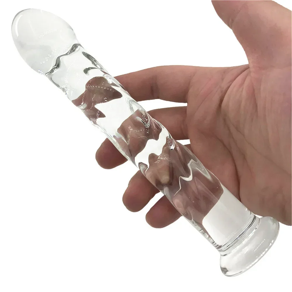 Butt Plug cuentas anales de cristal para mujeres bola vaginal hombres consolador masajeador de próstata masturbador femenino juguetes sexuales masculinos eróticos para adultos