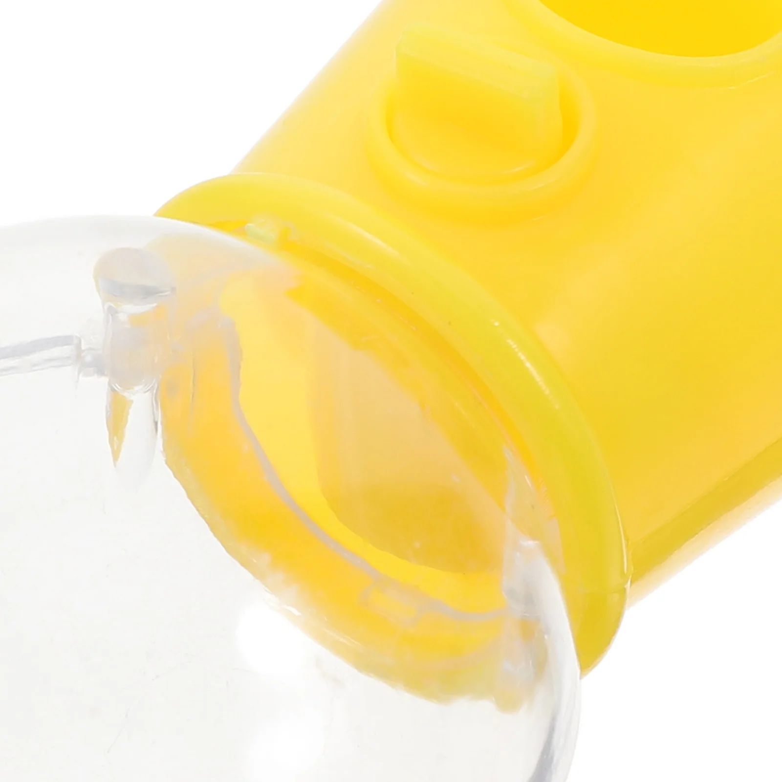 

2pcs Gumballs Machine Vending Dispenser Yellow Reusable Plastic Creative Design Hand-Eye for Party