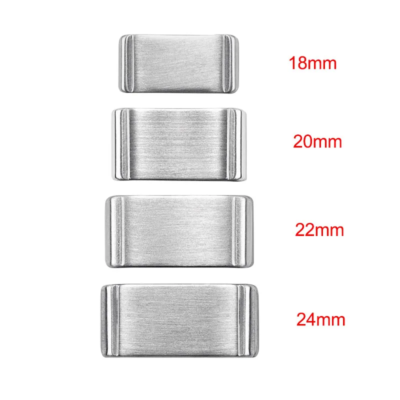 18/20/22mm Watch Band Locker Ring for Casio G-Shock GA110/400/700 GW9300 GG1000 DW5600 DW6900 GA2100 Metal Keeper Ring Buckle