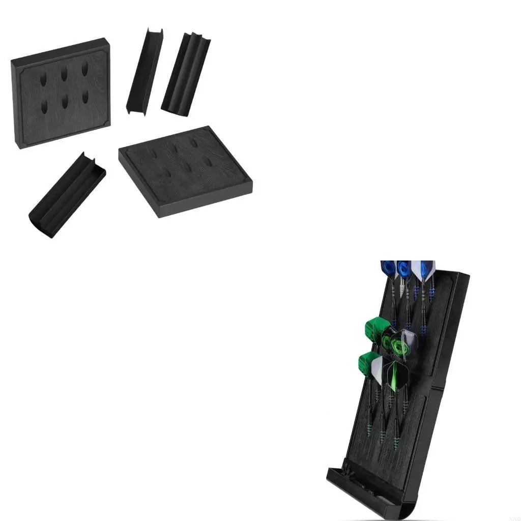 

Wall Mounted Holder 12-Hole Display Stand Dartboard Accessory A70D