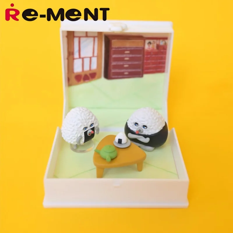 New Arrival Rement Miniature Scene Bread Thief Escaping Picture Book World Blind Box Trendy Plaything Desktop Ornament