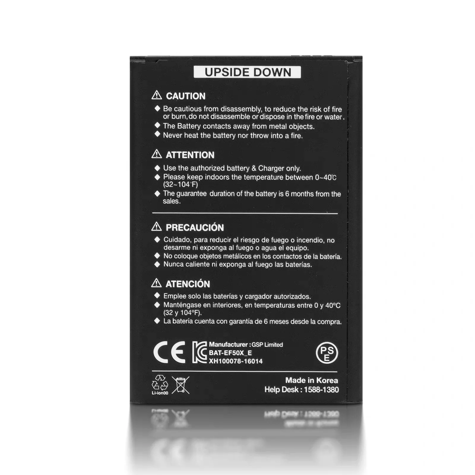 6400mAh Barcode scanner battery For Bluebird EF500, EF500R,EF501,EF501R.BAT-EF500_S,BAT-EF50S,BAT-EF50X,BAT-EF50X_E,355040040