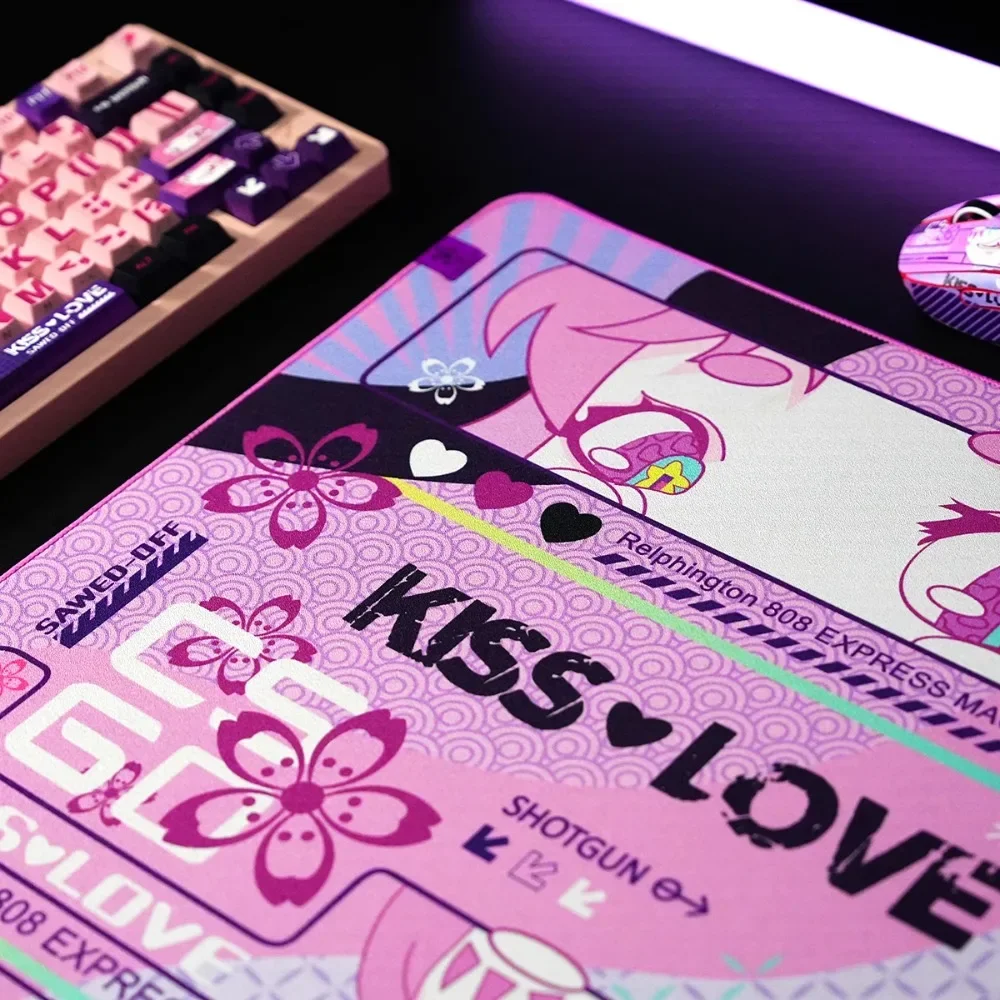 Titan Nation MeMe Series Mouse Pad Rough Surface Grainy Jacquard Fabric Mouse Control Oversized Gaming Table Mat FPS Gaming Gear