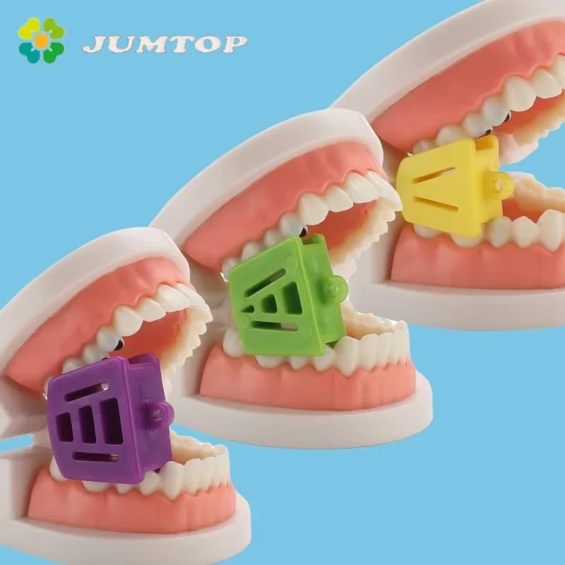 

JUMTOP 3Pcs/Set Dental Occlusal Pad Rubber Bite Block S/M/L Cheek Retractor Mouth Opener Dentistry Tools