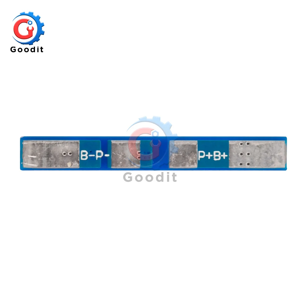 3Pcs 1S 3.7V 2.5A Lithium Battery Protection Board Polymer BMS PCM PCB Over Charge Discharge Li-ion Protect Module