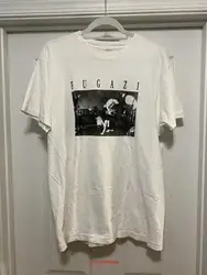 FUGAZI Rock Band Men's T shirt Size XL Vintage Super rare Repeater 1980 s 1990 long or short sleeves