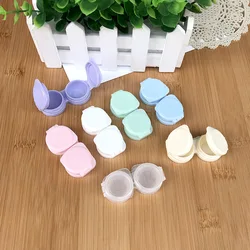 Travel Contact Lenses Case New Style Contact Lens Tweezers Suction Set Portable Soaking Container Contact Lens Box for Women Men