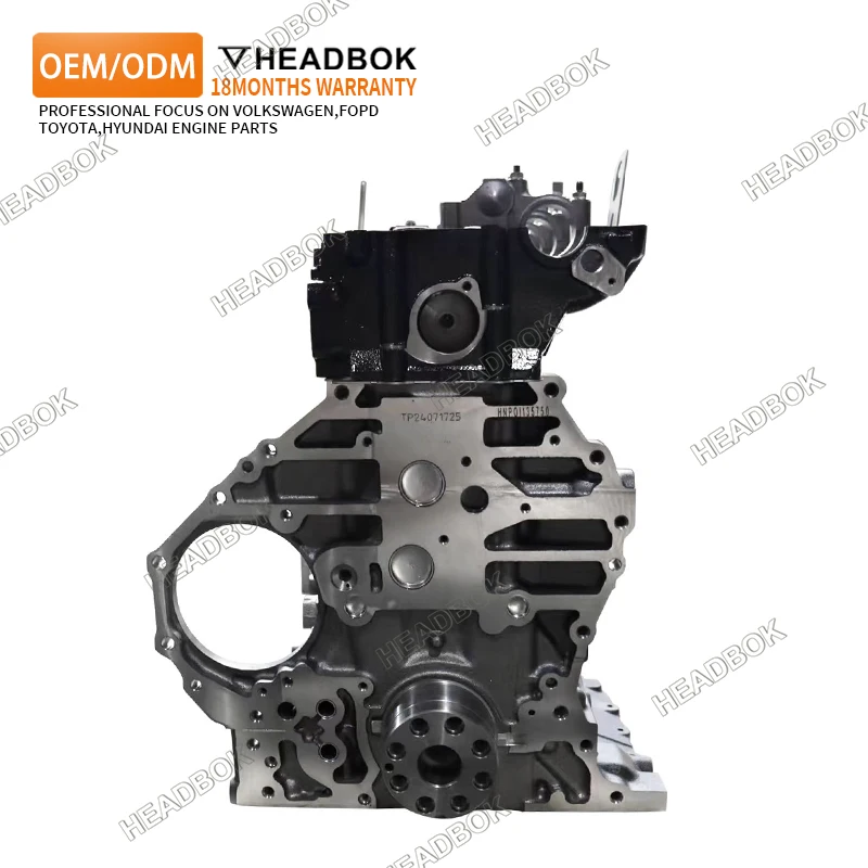 مجموعة محرك الديزل ForMTI JDM NPR 4HK1 4HG1 كتلة طويلة لمحرك ISUZU 4HK1 BARE