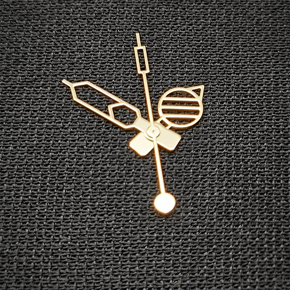 Modified New Round And Rectangular Hollow Pointers Non Luminous Men's Watch hand Three Needle fit for NH35 NH36 4R 7S  Movement