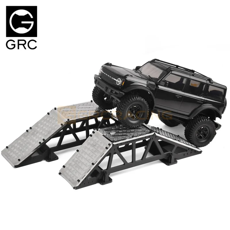 Grc Climbing Car Simulation Single-Sided Bridge 1:10 1:8 Kit Stainless Steel Bridge Deck G189a Simulated Scenario Obstacle Rc