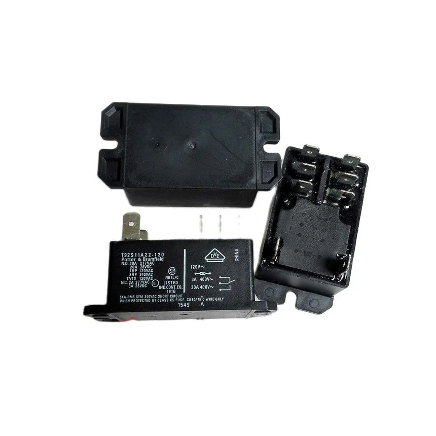 100% new T92S11A22-120 T92P11A22-120 power relay octopus 30A 120VAC 2 on and off