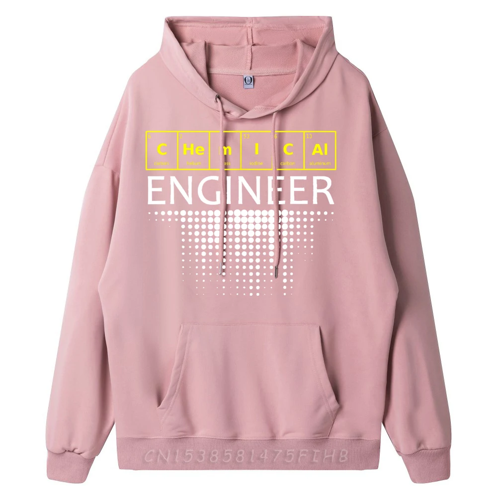 Chemical Engineer Engineering Hoodies Long Sleeve Normal Retro Men Summer Hoodies Normal Hoodies Round Neck