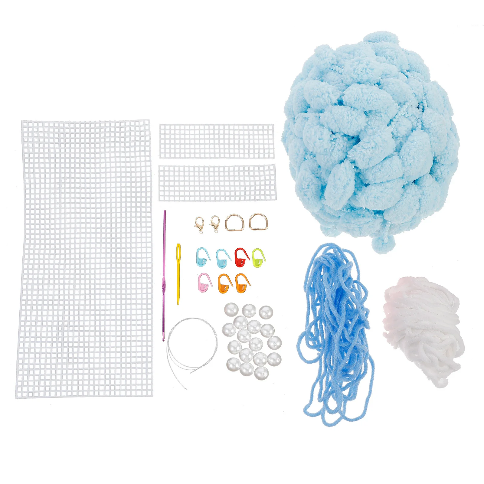 1 مجموعة DIY حقيبة صنع المواد براعة رائعة دائم جميل المنسوجة يدويا المواد هدية مثالية الإناث أحبها