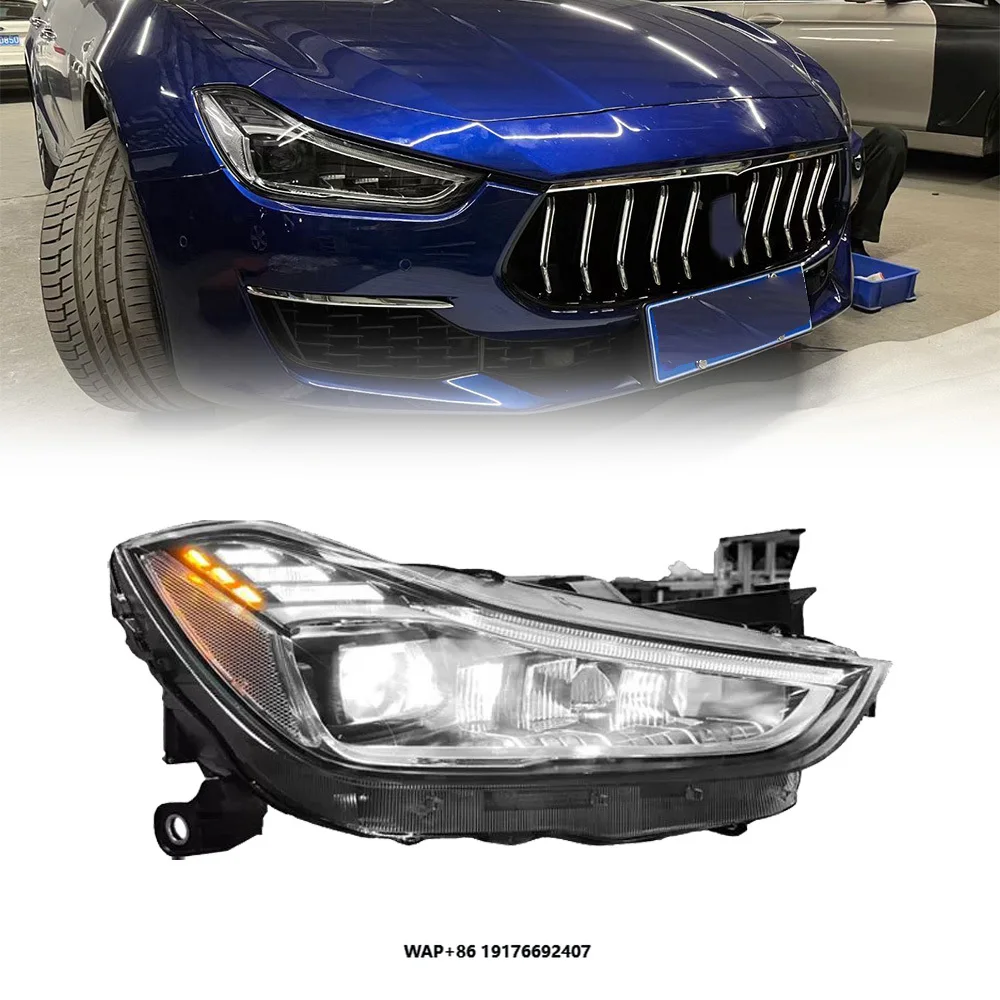 

new 2022 led headlights upgrade for Ghibli headlight 2013 2014 2015 2016 2017 2018 2019 2020 2021