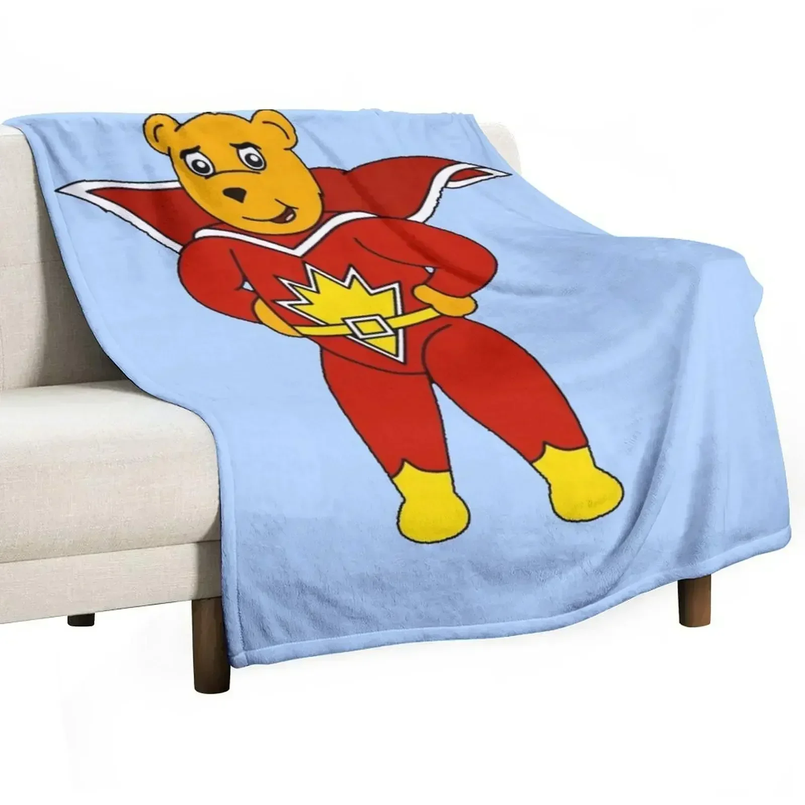 SUPER TED superted Throw Blanket Retros Sleeping Bag Kid'S christmas gifts Blankets