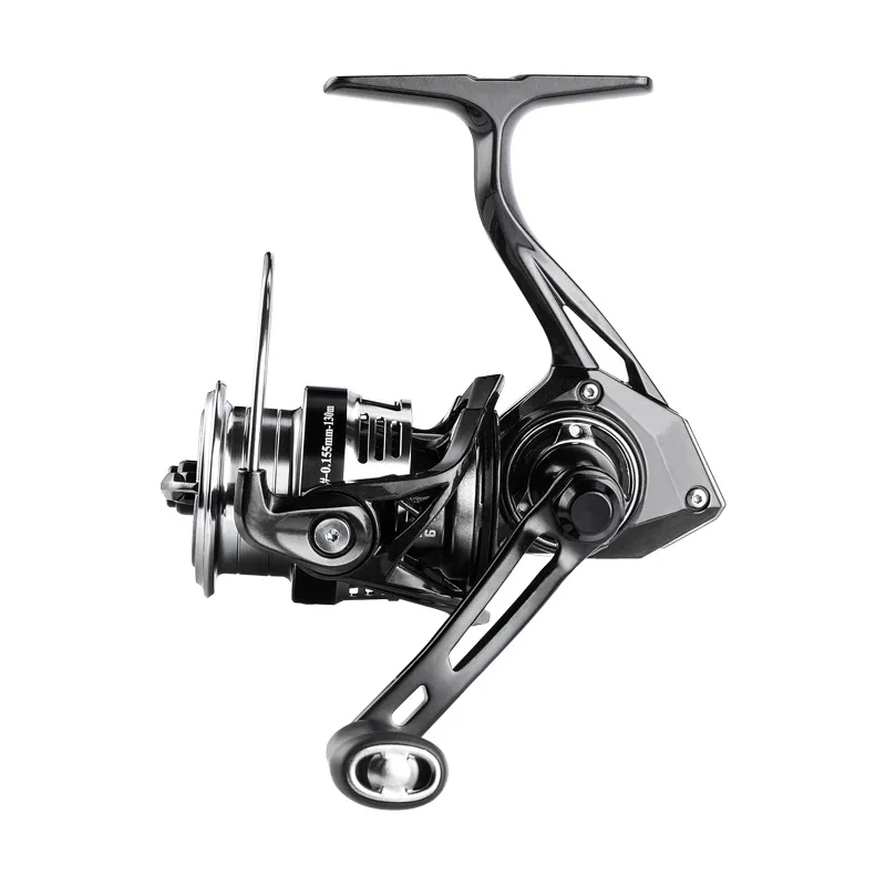

Xiongwang Lure Whisper Spinning Reel Carbon Body Anti Reverse 137g Ultra Light 6+1 BB Shallow Spool Fishing Reel