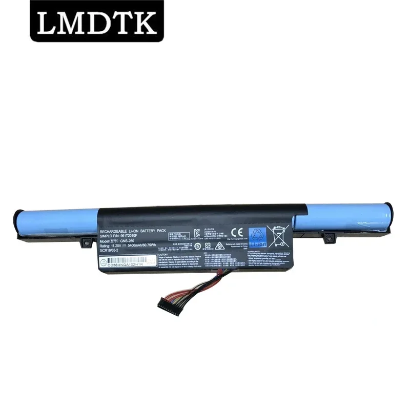 

LMDTK New GNS-260 961T2010F Laptop Battery For Gigabyte P55 P55G P55K P55W V4 V5 V6 V7 11.25V 60.75Wh/5400mAh