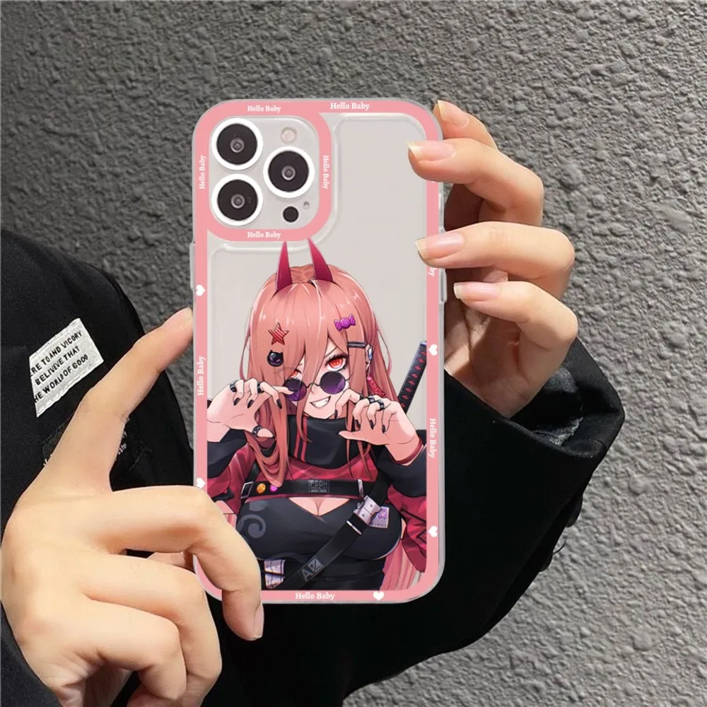 My Dress-Up Darling Phone Case For iPhone 15 14 13 12 11 Pro Max Mini X Xs XR Transparent Case