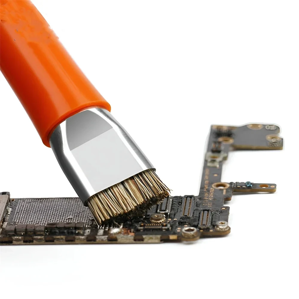 مكافحة ساكنة ESD آمنة مزدوجة الرأس فرشاة لوحة دوائر كهربائية إصلاح ل IC رقاقة PCB لحام الهاتف المحمول/الكمبيوتر اللوحة الرئيسية تنظيف