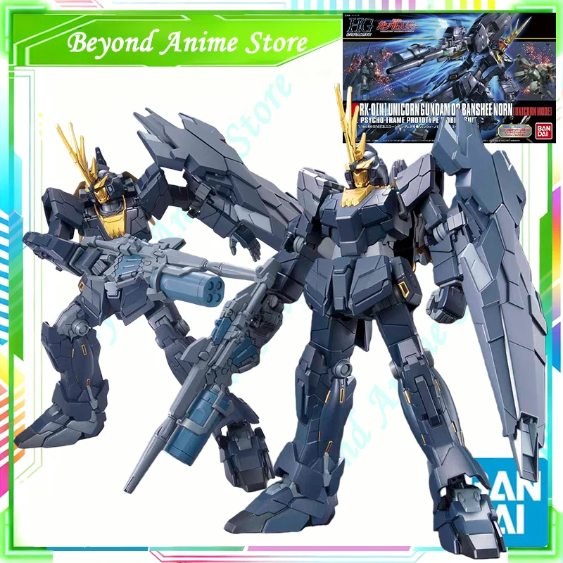 

Spot Direct Delivery Bandai Original Anime GUNDAM Model HGUC RX-0[N] UNICORN GUNDAM 02 BANSHEE NORN Action Figure Assembly Toys