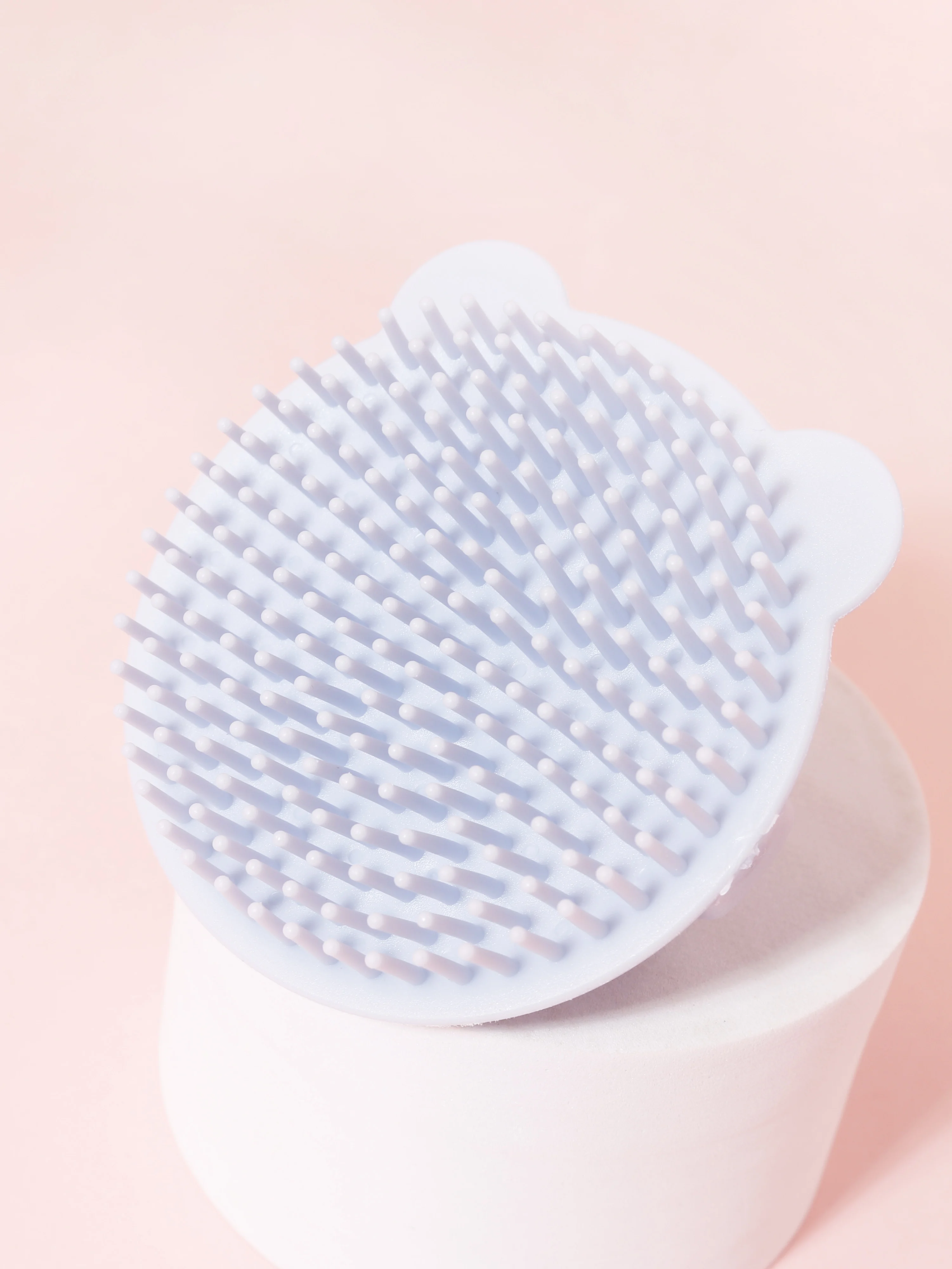 قطعة واحدة من فرشاة تقشير فروة الرأس، فرشاة تدليك فروة الرأس من السيليكون الناعم، مناسبة لفرشاة شامبو فروة الرأس للاستحمام المنزلي