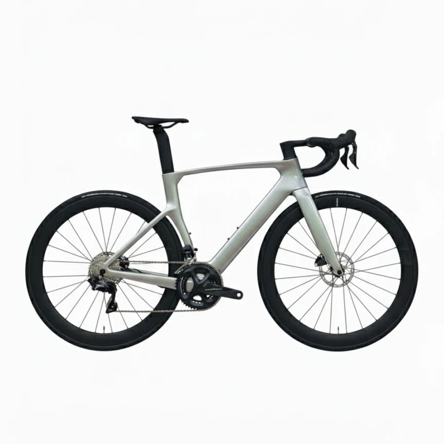 Ultralight Carbon Aero Road Frame, Carbon Fiber Material, Professional Disc Brake Design Road Cycling Bike Accessory view 4
